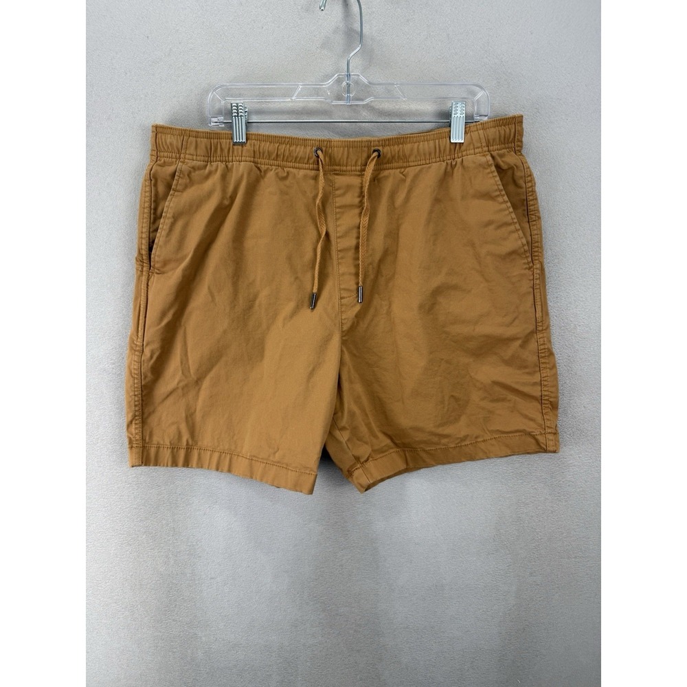 GAP Mens XL Brown Drawstring Shorts Elastic Waist Casual Pockets Summer‎ Comfort